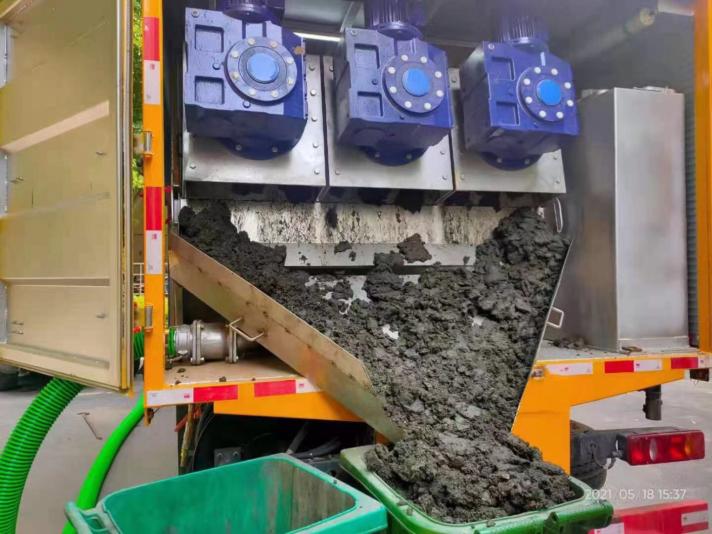 张家界化粪池清掏城市维护站-泥浆净化干湿分离处理